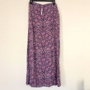 NWT Westport faux wrap maxi skirt